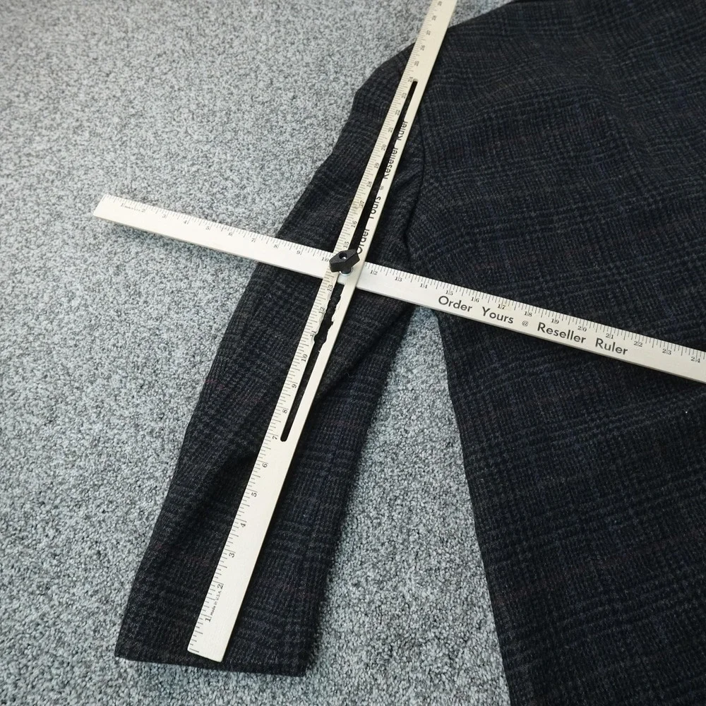 VTG Hart Schaffner Marx Blazer Mens 42 Gray Tweed Wool Sport Coat Jacket Top USA